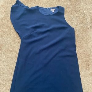 Navy one sleeve Chelsea 28 Dress